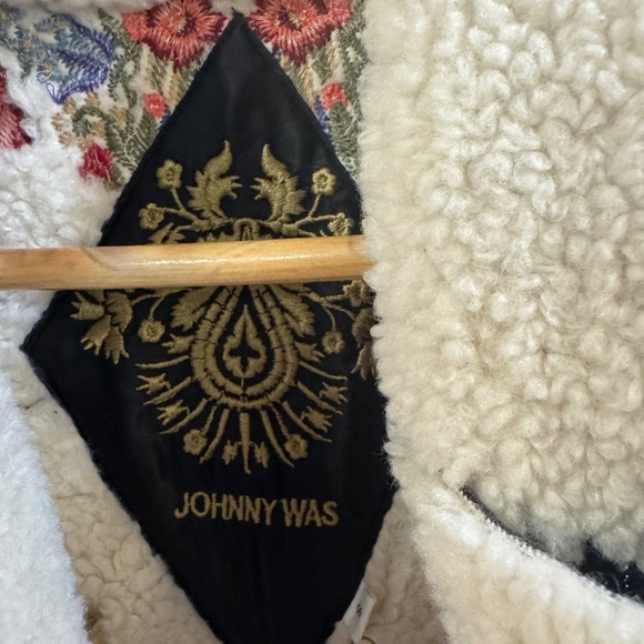 Johnny Was Maravilla Faux Suede Motto Jacket Charcoal - Picture 3 of 12